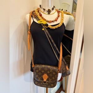 St Cloud Louis Vuitton PM Monogram Crossbody Bag